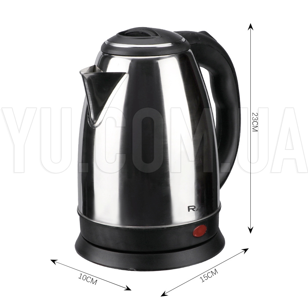 Електрочайник RAF 7816 металевий 2л 1500W Електрочайник RAF 7816 металевий 2л 1500W